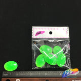 Neon Green Resin Stones