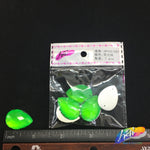 Neon Green Resin Stones
