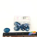 Blue Glitter Resin Stones, YF07