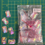 CLOSEOUT! Crystal AB Acrylic Stones (sold per pack), A57