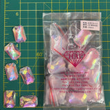 CLOSEOUT! Crystal AB Acrylic Stones (sold per pack), A57