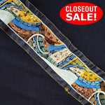 CLOSEOUT! 5 yards Multicolored Embroidered Sequins and Beaded Trim, COT-007