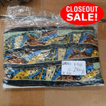 CLOSEOUT! 5 yards Multicolored Embroidered Sequins and Beaded Trim, COT-007