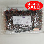 CLOSEOUT! 10 yards Colorful Beaded Fringe , COT-109
