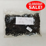 CLOSEOUT! 5 yards Gold Black Cut Out Leaf Shape Embroidered Trim , COT-229
