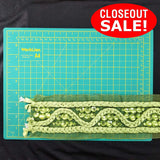 CLOSEOUT! 4.5 yards Acrylic Stones Braided Trim, Available in 6 Different Colors, COT-157