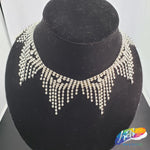 2" Dangling Crystal Rhinestone Cupchain Fringe, RF-028