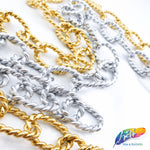 3/4" Twisted Oval Cable Chain, CH-120