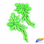 Neon Resin Stone Motif Applique (sold by pair), NAS-005
