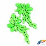 Neon Resin Stone Motif Applique (sold by pair), NAS-005