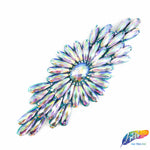 Color AB Resin Stone Motif Applique, NAS-003