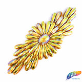 Color AB Resin Stone Motif Applique, NAS-003