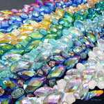 Color AB Resin Stone Motif Belt Applique, NAS-026