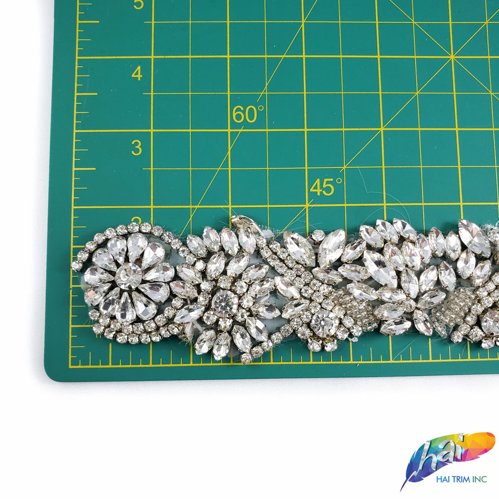 18x25mm Black Diamond Teardrop Sew-on Rhinestones w/ Metal Setting – Hai  Trim & Feathers