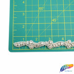 1/2” Beaded Rhinestone Trim (sold by yard piece), BRT-002