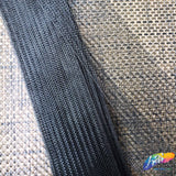 Black Stiff Horsehair Braid (1" and 2") - 50 yards roll