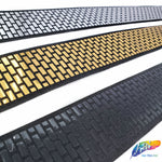 1 1/2" Elastic Trim with Metallic Rectangle Sequins, EST-004