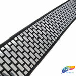 1 1/2" Elastic Trim with Metallic Rectangle Sequins, EST-004