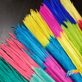18-22" 2-tone Bleached Dyed Ringneck Pheasant Tails