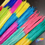 18-22" 2-tone Bleached Dyed Ringneck Pheasant Tails