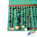 5" Beaded Sequin Fringe, BSF-001