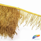 3 1/2" Stretch Variegated Beaded Fringe, FR-008S