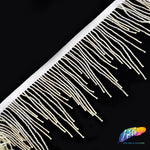 3 1/2" Stretch Variegated Beaded Fringe, FR-008S