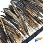 Natural Dyed Coque Fringe (1/2 Yard)