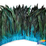 Natural Dyed Coque Fringe (1/2 Yard)