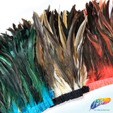 Natural Dyed Coque Fringe (1/2 Yard)