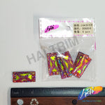 Red Fuchsia AB Meteorite Textured  Resin Stones, #04