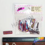 Red Fuchsia AB Meteorite Textured  Resin Stones, #04