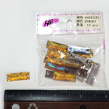Yellow Gold AB Meteorite Textured Resin Stones, #03