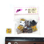 Yellow Gold AB Meteorite Textured Resin Stones, #03