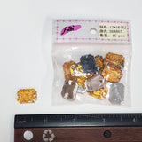 Yellow Gold AB Meteorite Textured Resin Stones, #03