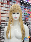 Long Rhinestone Chain Head Dress