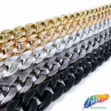 5/8" Oval Curb Plastic Chain, CH-129