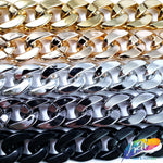 5/8" Oval Curb Plastic Chain, CH-129