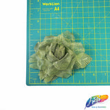 CLOSEOUT! 3D Stiff Organza/Chiffon Flower Brooches (2 pieces)