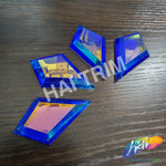 29x48mm Diamond Color AB Resin Stones (4 pieces)