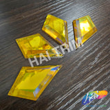 29x48mm Diamond Color AB Resin Stones (4 pieces)