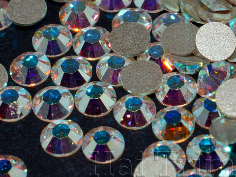 50pcs Swarovski® Crystal Hotfix Stones Ss20 Rhinestones Flatback