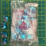 CLOSEOUT! Turquoise Acrylic Stones (sold per pack), A10