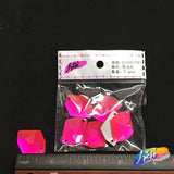 Neon Fuchsia Resin Stones