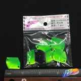 Neon Green Resin Stones