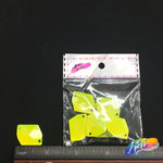 Neon Yellow Resin Stones