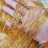 12" Long Bugle Beaded Fringe, FR-021