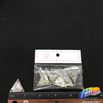 Silver Glitter Resin Stones, YF01