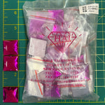CLOSEOUT! Fuchsia Acrylic Stones (sold per pack), A34