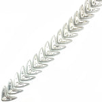 5/8" Arrow Plastic Stud Trim w/ Rhinestones, PST-013